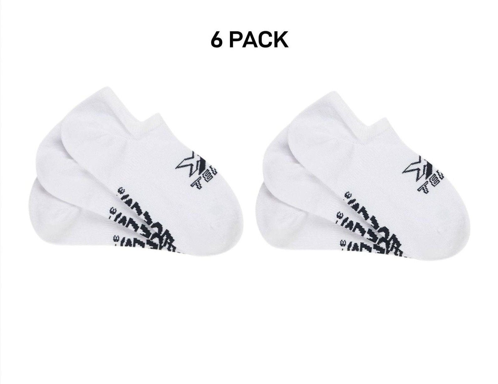 Bonds Womens X-Temp No Show Socks Dual Action Cooling Cushioned 6 Pack LXXA3N