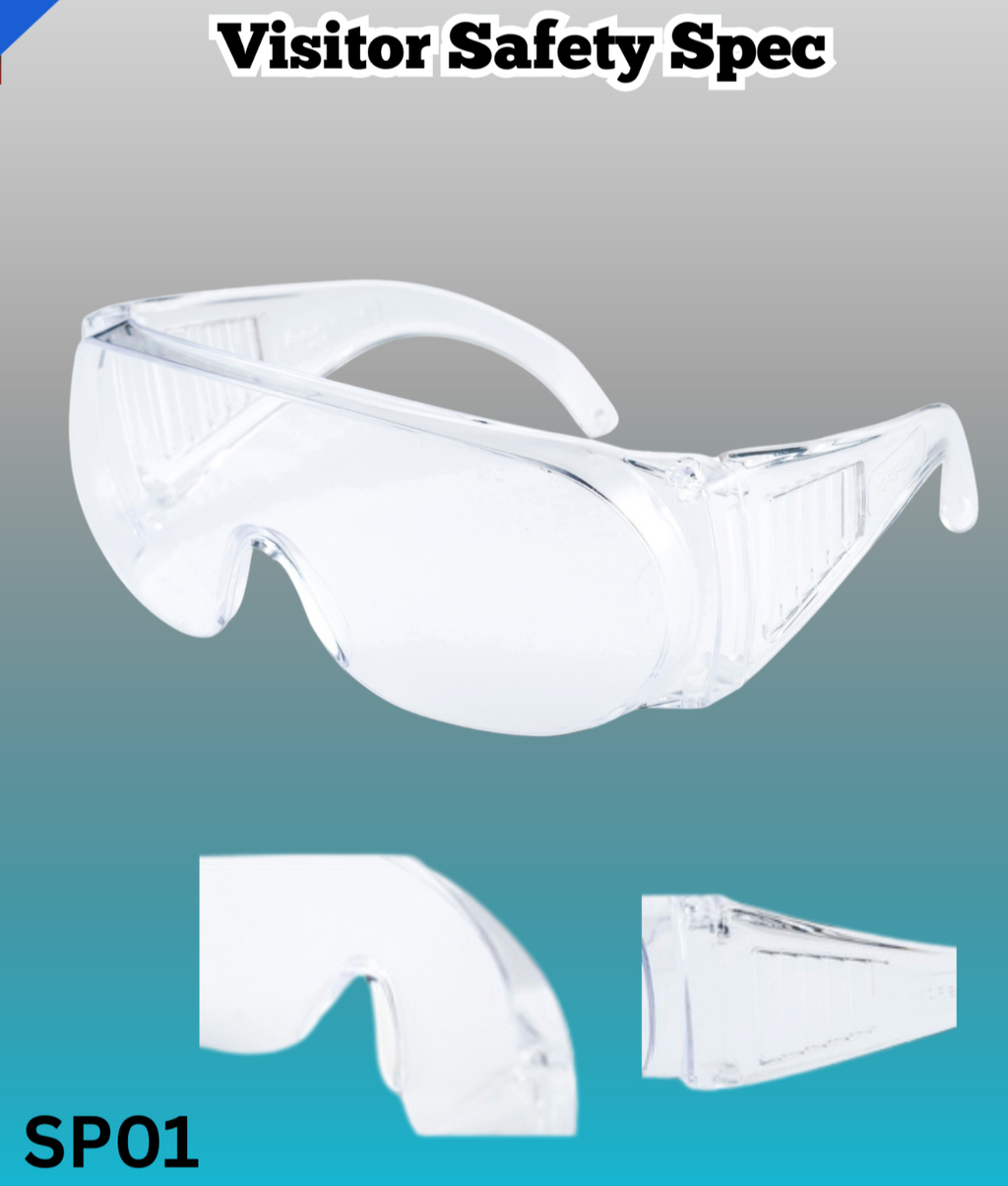 Dnc Workwear Visitor Safety Glasses X12 - SP01 main image 1