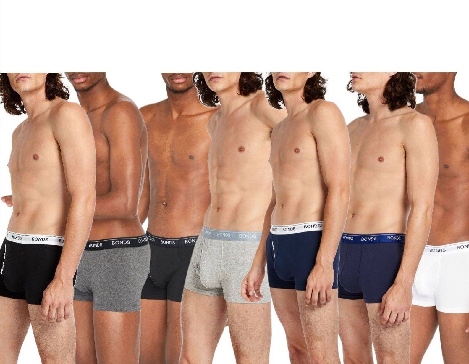 Bonds Mens Guyfront Trunk Stretchy Cotton Fabric Elastic Waistband MZVJ