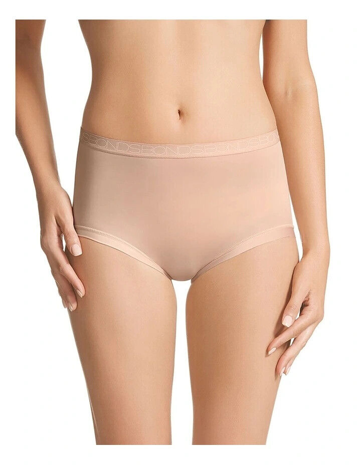 Bonds Womens Invisitails Full Brief Soft and Stretchy Waistband 6 Pack WZGGY