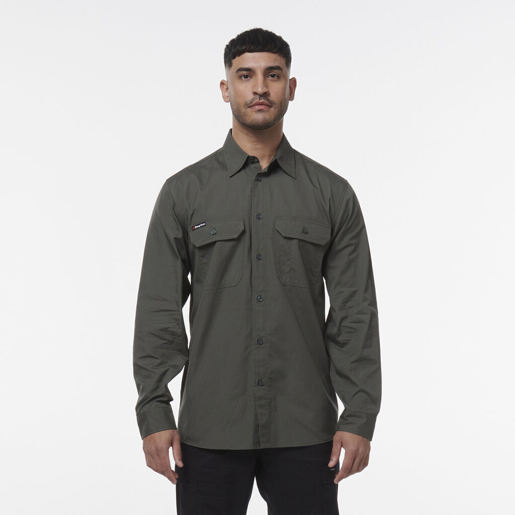 KINGGEE Mens Workcool Lightweight Workshirt Vented Breathable Shirt K14031-Collins Clothing Co