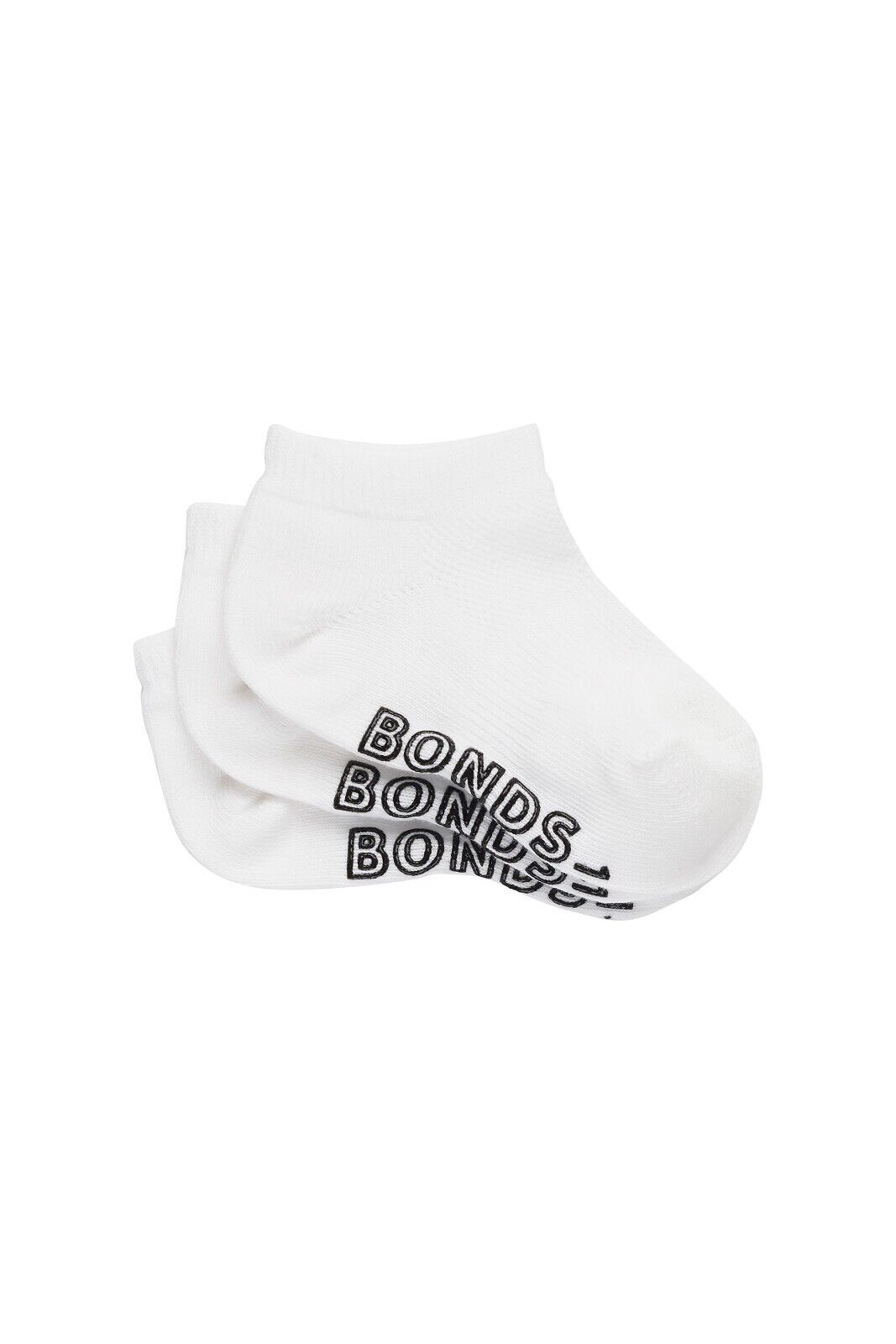 Bonds Baby Lightweght Low Cut Socks Grippy Soles & Soft Toe Seams 12 Pack RXUQ3N