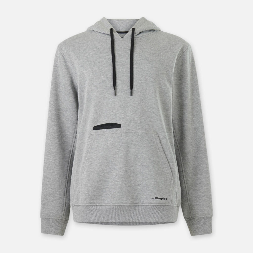 KingGee 2 Pack Mens Originals Fleece Hood Pocket Drawcord Hoodie K05008-Collins Clothing Co