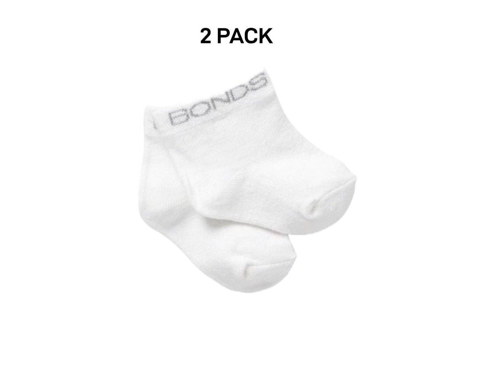 Bonds Baby Classics Bootee Comfortable Soft Natural Cotton 2 Pack RYY92N