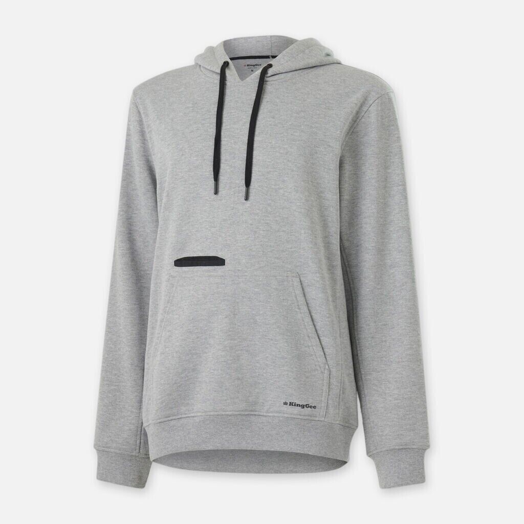 KingGee 2 Pack Mens Originals Fleece Hood Pocket Drawcord Hoodie K05008-Collins Clothing Co
