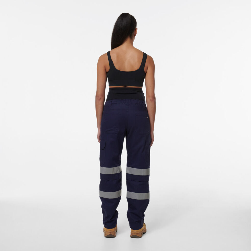 KingGee Womens 4Pack Safety WorkCool Maternity Reflective Bio Motion Pant K43007