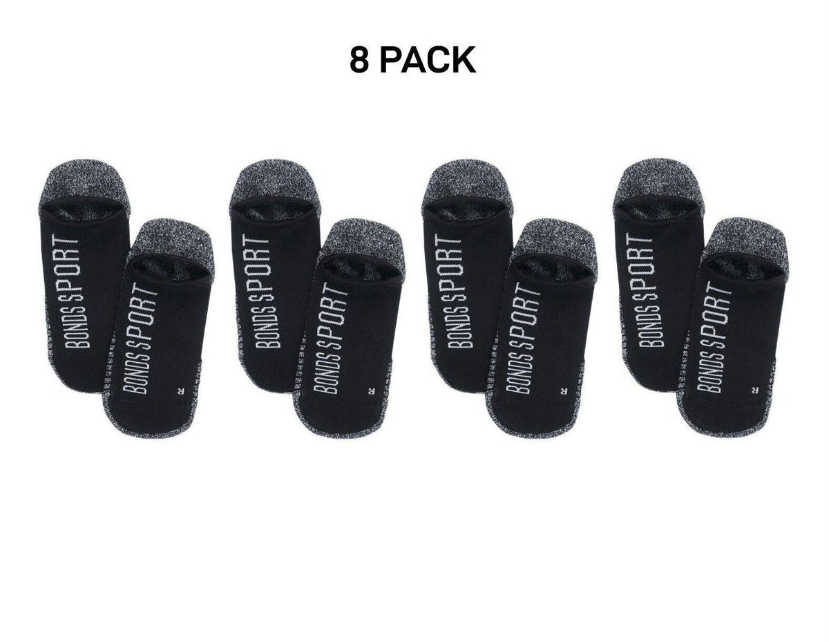 Bonds Womens Sport Tech No Show Socks Absorbing Cushioned Sole 8 Pack LYBL2N