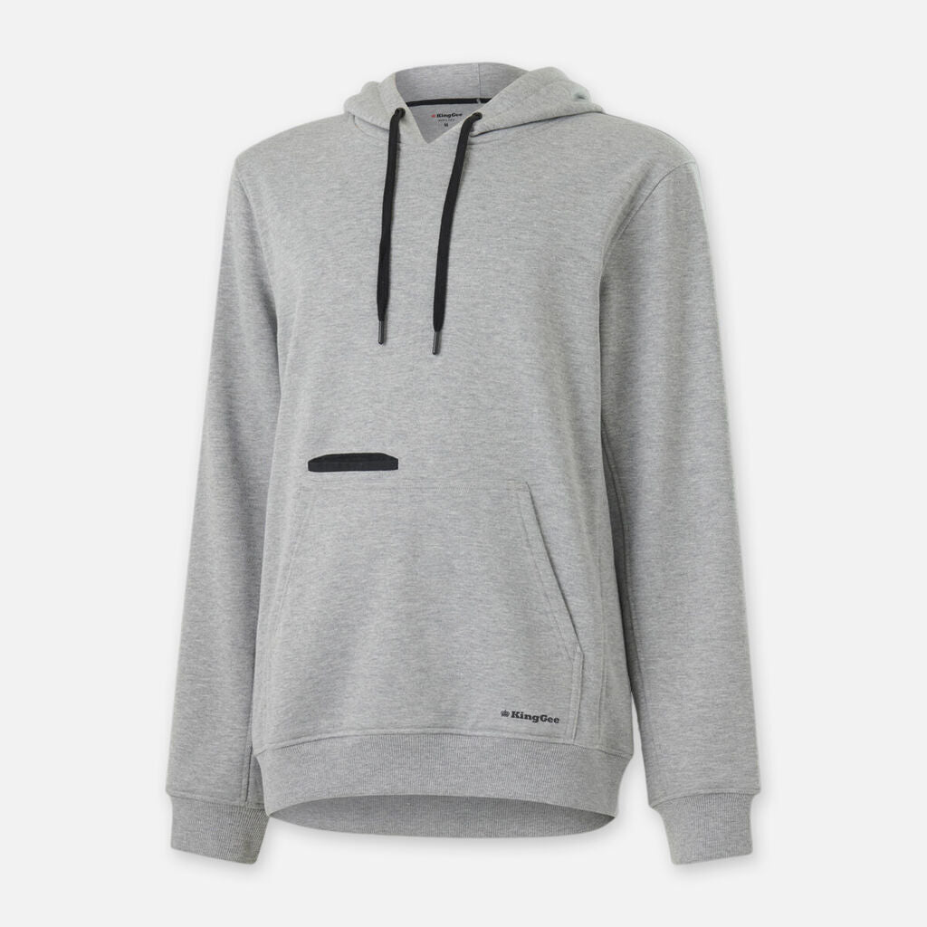 KingGee 2 Pack Mens Originals Fleece Hood Pocket Drawcord Hoodie K05008-Collins Clothing Co