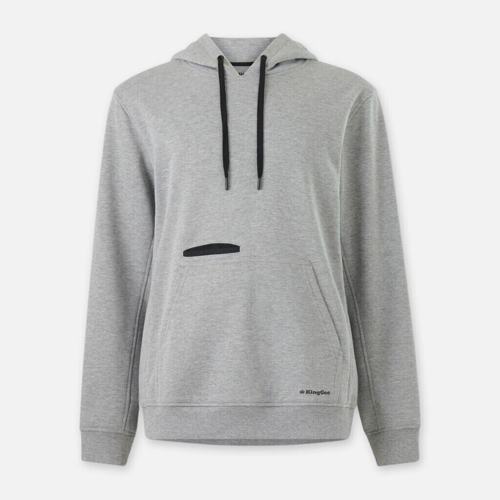 KingGee 2 Pack Mens Originals Fleece Hood Pocket Drawcord Hoodie K05008-Collins Clothing Co