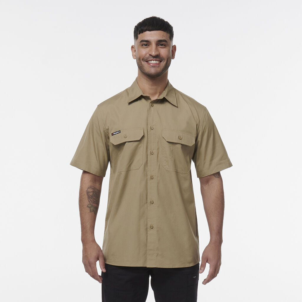 KINGGEE Mens Vented Workcool Breathable Pockets Lightweight Shirt K14030-Collins Clothing Co