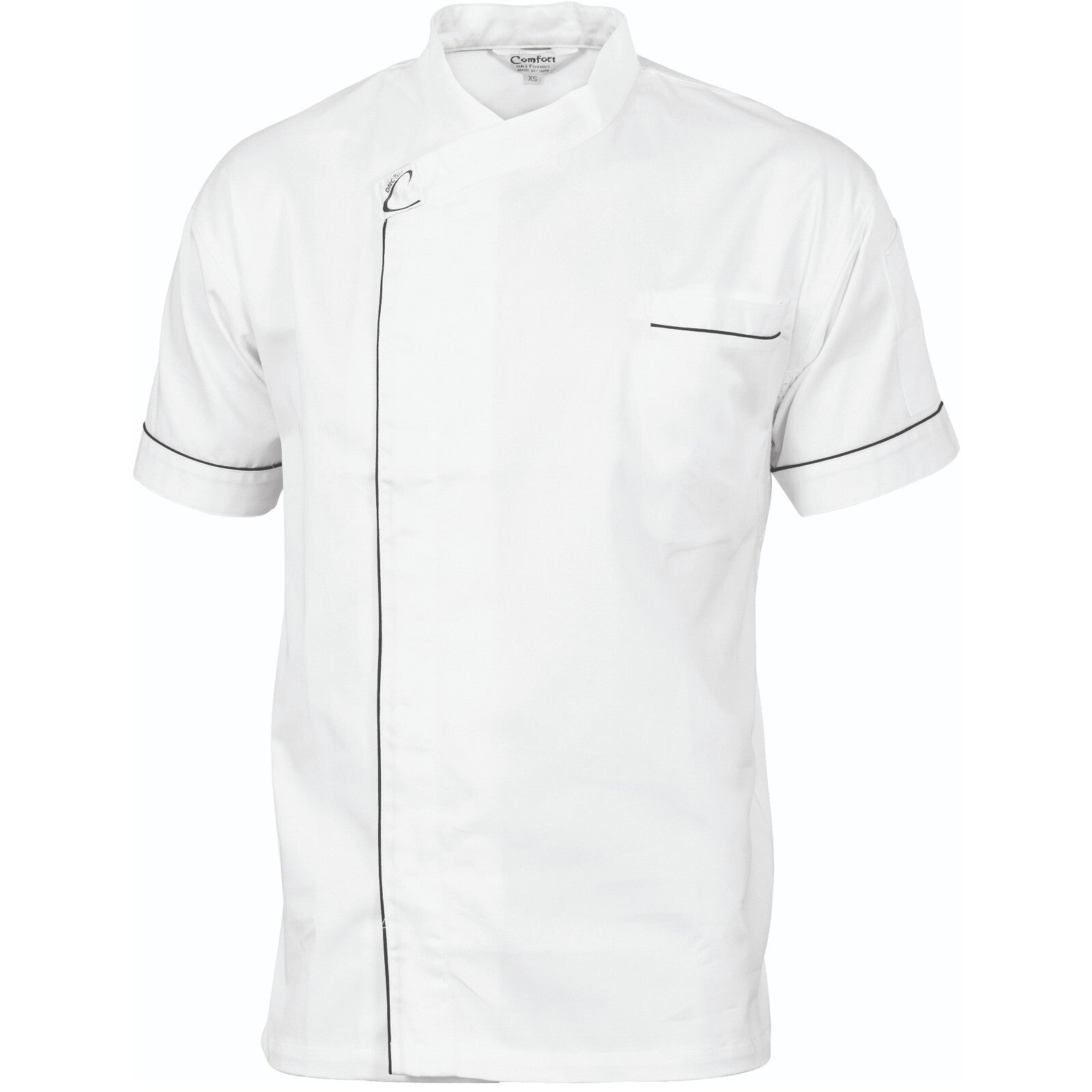 DNC Cool Breeze Modern Jacket Short Sleeve FREE Flat Top Chef Hat 1123