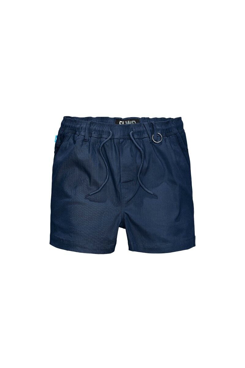 SALE Elwood Mens Elastic Basic Short Summer Stretch Comfortable Workwear EWD206-Collins Clothing Co