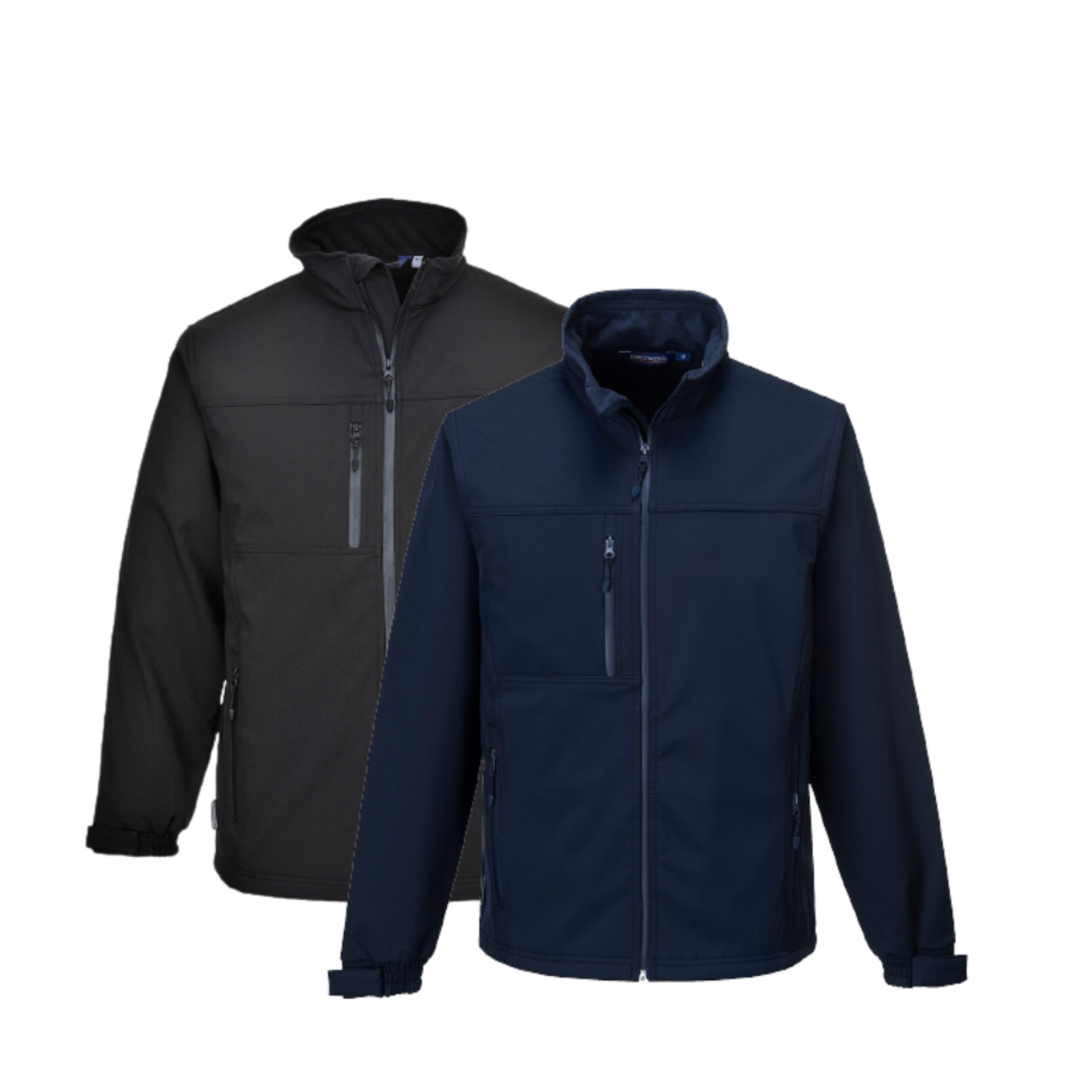 Portwest Mens Softshell Jacket (3L) Waterproof Full Zip Breathable Jacket TK50-Collins Clothing Co
