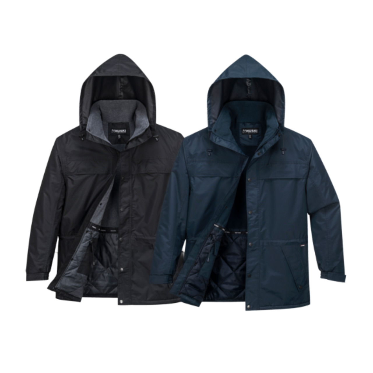 Portwest Mens Huski Everest Polar Fleece Jacket Lightweight Waterproof K4039-Collins Clothing Co