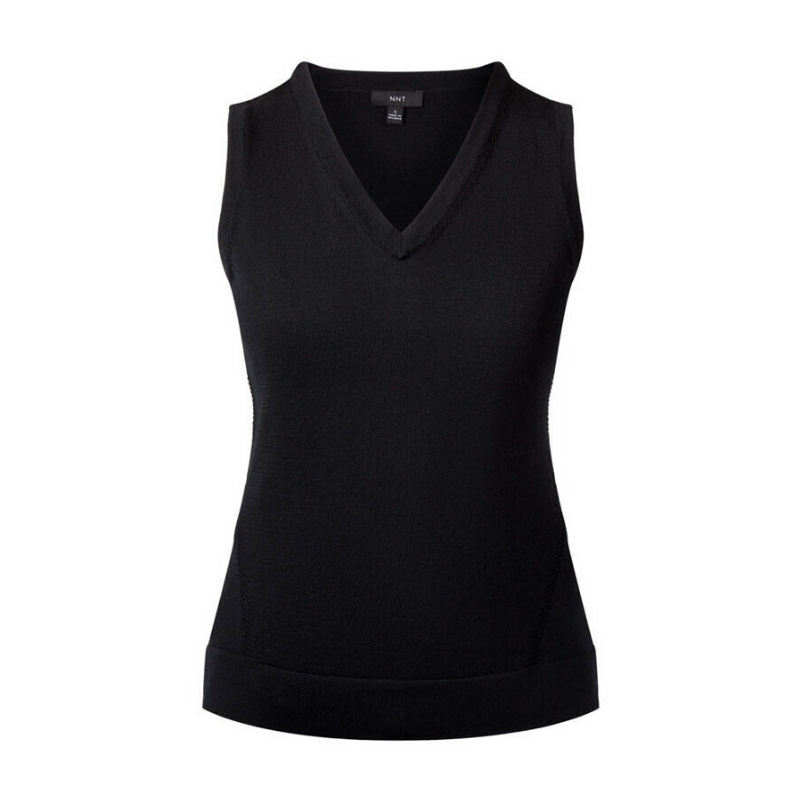 NNT Womens Pure Wool Formal Vest Classic Fit Fully Business Body Warmer CAT5AQ-Collins Clothing Co