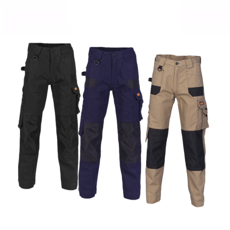 DNC Workwear Duratex Cotton Duck Weave Cargo Pants Work Safety Pant 3335-Collins Clothing Co
