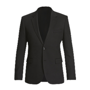 NNT Mens Dobby Stretch 2 Button Jacket Lined Stretch Pleated Over Coat CATB99-Collins Clothing Co