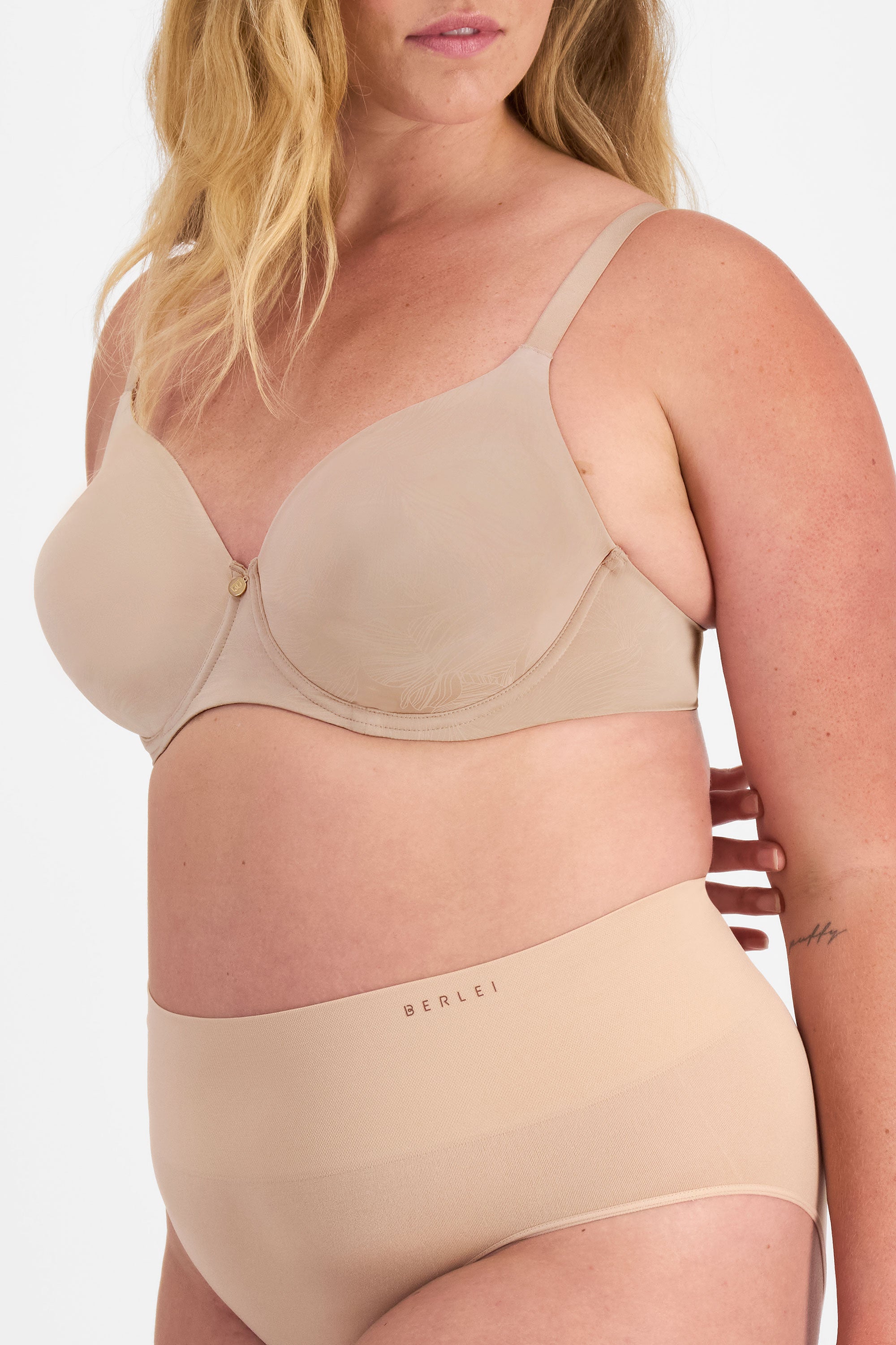 Womens Berlei 2 PACK Lift & Shape Non-Padded Sexy Pearl Bra Floral Pattern YZKD