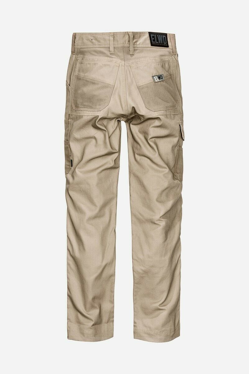 Womens Elwood Utility Work Pants Stretch Canvas Phone Pocket Tradie Tough EWD501-Collins Clothing Co