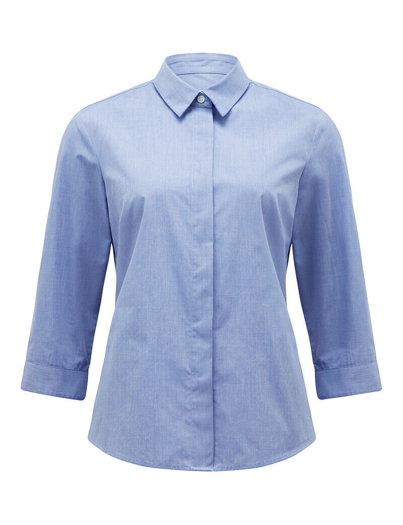 NNT Womens 3/4 Sleeve Action Back Business Shirts Classic Formal Shirt CATU5Y-Collins Clothing Co