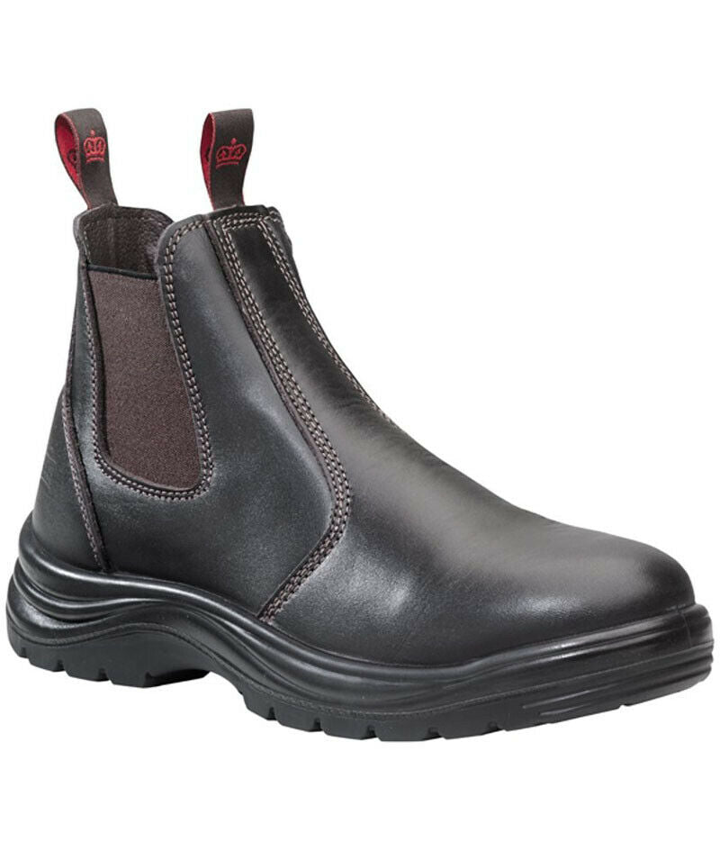 KingGee Mens Flinders Boot Steel Safety Cap Work Boots Comfort PU Midsole K25500-Collins Clothing Co