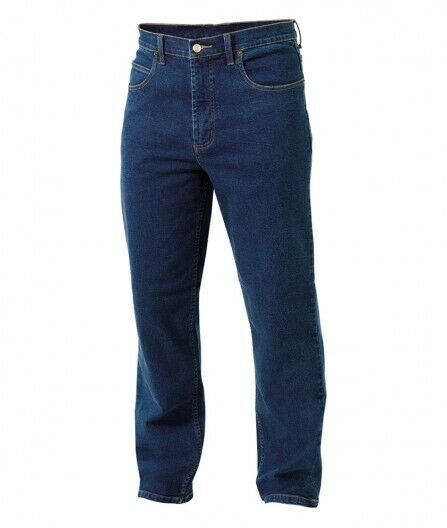 KingGee Mens Stretch Denim Work Jean Classic Tough Pants Workwear Safety K03390-Collins Clothing Co