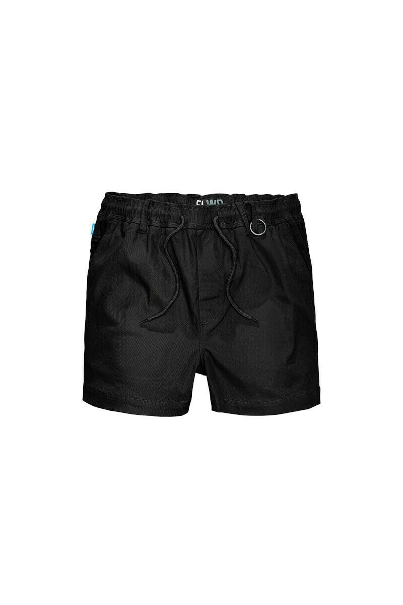 Elwood Mens Elastic Basic Short Summer Stretch Comfortable Workwear EWD206-Collins Clothing Co