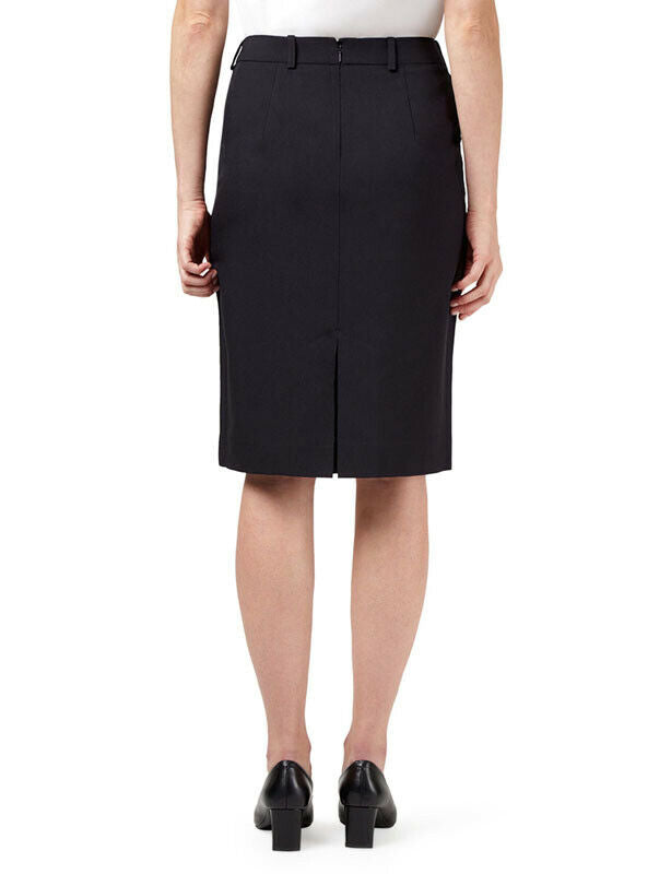 NNT Womens Helix Dry Poly Pleat Skirt Waist Band Detail Zip Business CAT2NJ-Collins Clothing Co