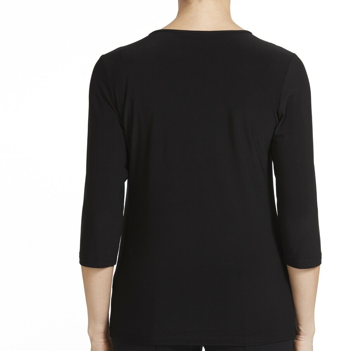 Womens NNT Blouse Soft Jersey 3/4 Round Neck T-Top Casual Corporate Top CATU9Q-Collins Clothing Co