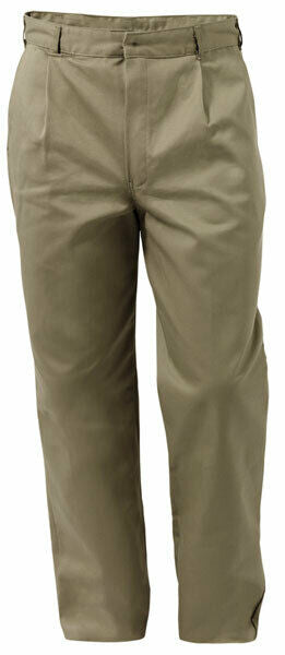 KingGee Mens Steel Tuff Drill Pants Reinforced Pleat Trousers Cotton K03010-Collins Clothing Co