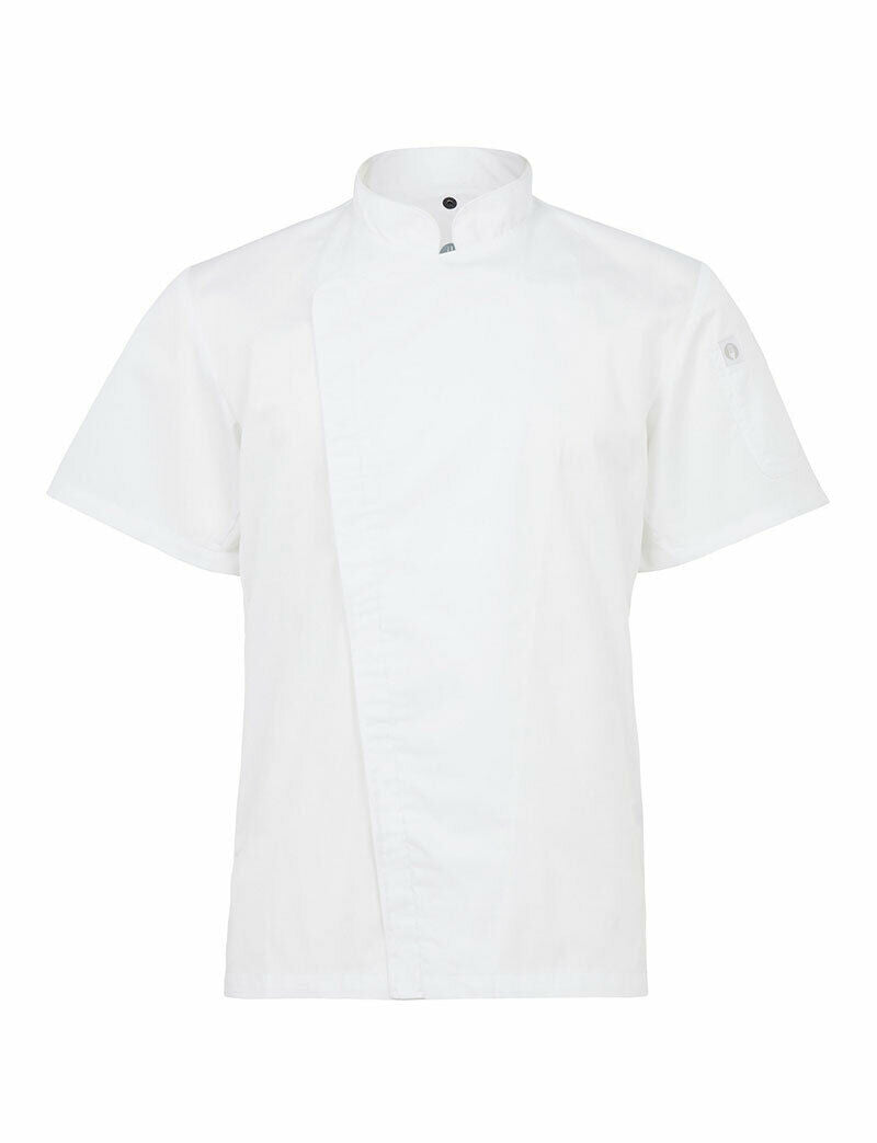 NNT Unisex Adults Cannes Press Stud Front Jacket Chef Classic Fit Work CATP5L-Collins Clothing Co