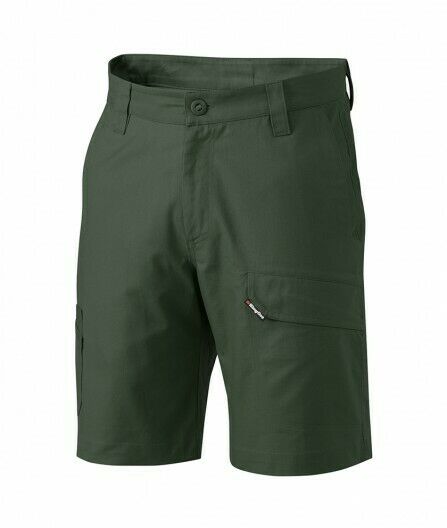 KingGee Mens Workcool 2 Shorts Modern Contoured Fit Workwear Tough Comfy K17820-Collins Clothing Co