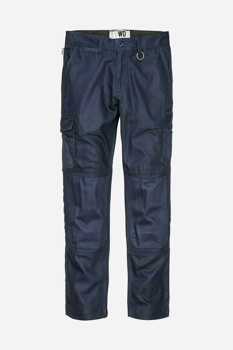 Womens Elwood Utility Work Pants Stretch Canvas Phone Pocket Tradie Tough EWD501-Collins Clothing Co