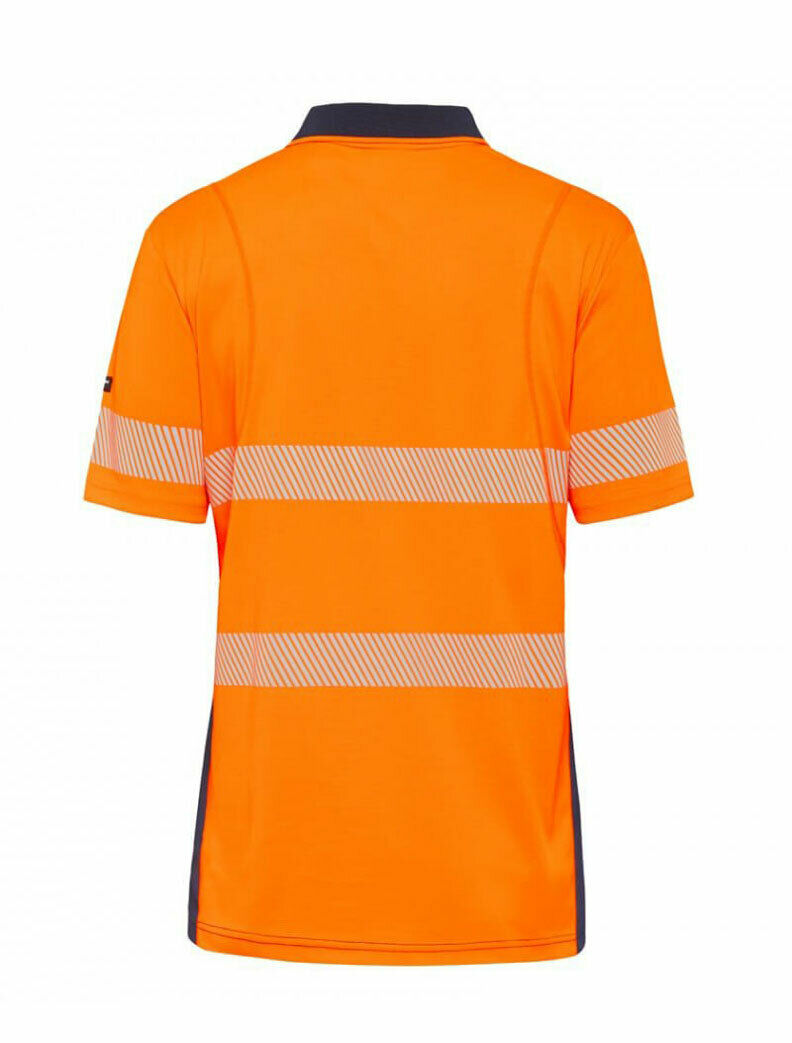 KingGee Men Workcool Hyperfreeze Shirt Top Polo Short Sleeve Taped Work K54215-Collins Clothing Co