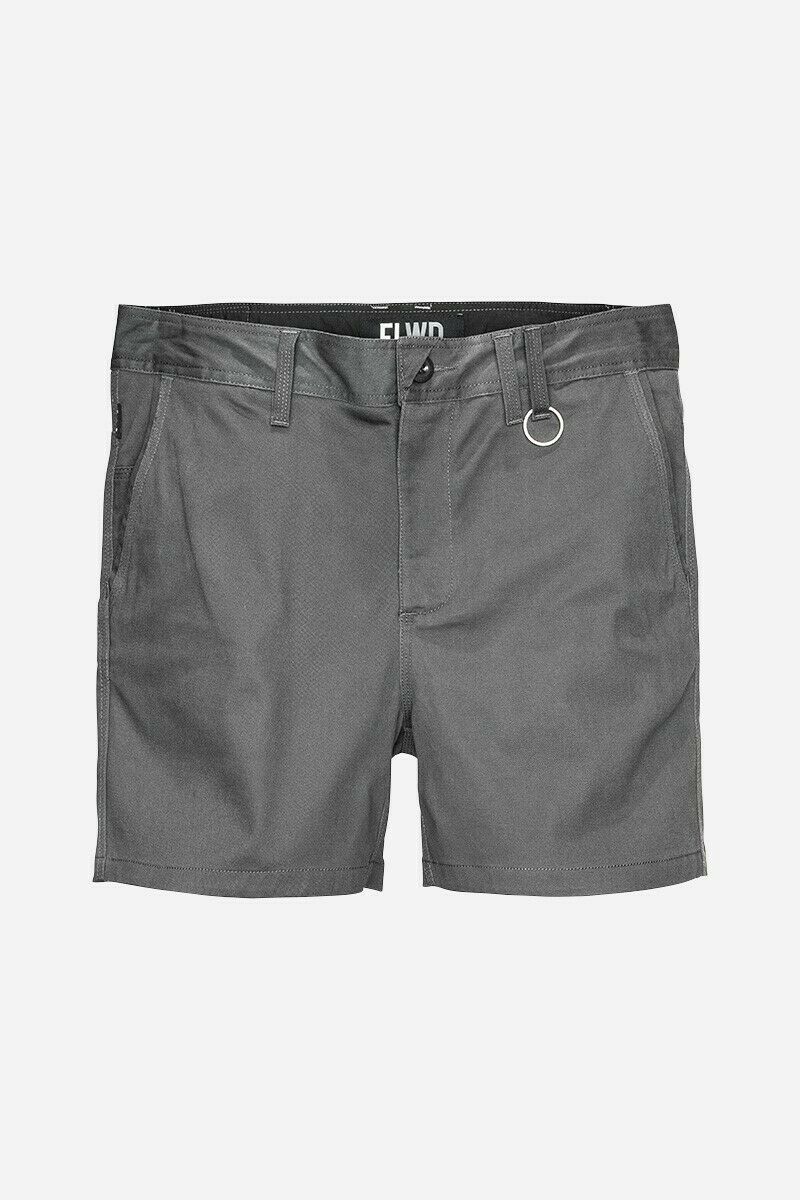 Mens Elwood Work Basic Shorts Stretch Twill Reinforced Pockets Tradie EWD202-Collins Clothing Co