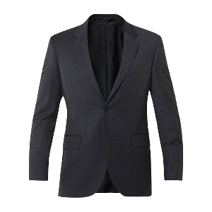 NNT Mens Sharkskin 2 Button Jacket Pleated 2 Jet Pockets Cover Coat CATB8T-Collins Clothing Co