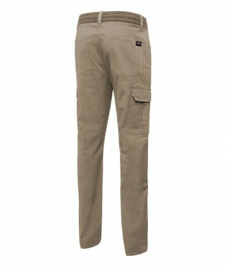 KingGee Mens Rib Comfy Waist Pant Tough Waistband Work Safety Drawstring K13005-Collins Clothing Co