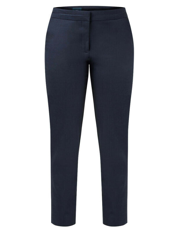 NNT Womens Sharkskin Slim Formal Detail Pants Tough Business Waistband CAT3KQ-Collins Clothing Co