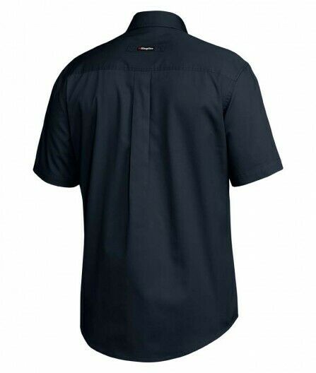 KingGee Mens Tradies Shirt S/S Lightweight Breathable Slim Fit Work K14355-Collins Clothing Co