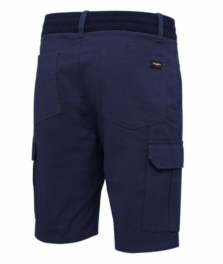 KingGee Shorts Mens Rib Comfort Waist Short Comfort Cargo Stretch Ripstop K17007-Collins Clothing Co