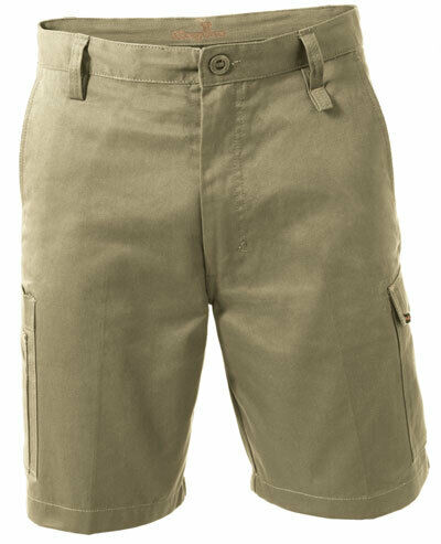 KingGee Mens Workcool 1 Shorts Workwear Modern Contoured Fit Cotton Comfy K17800-Collins Clothing Co