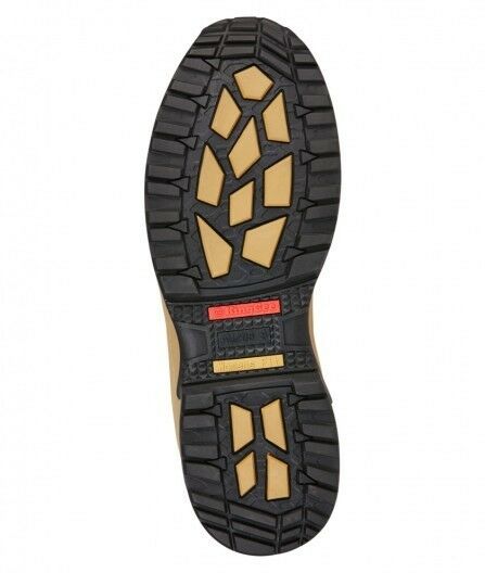 Womens KingGee Tradie Zip Up Safety Toe Nubuck Leather Gel Work Boots K27380-Collins Clothing Co