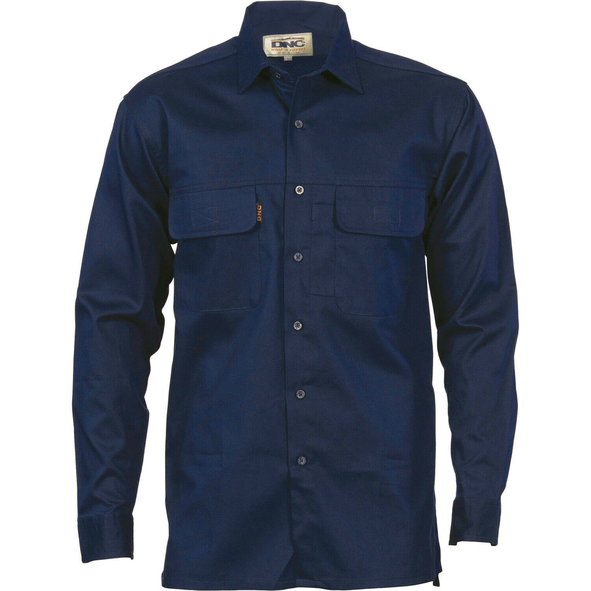 DNC Workwear Mens Three Way Cool Breeze Work Shirt - Long Sleeve Casual 3224-Collins Clothing Co