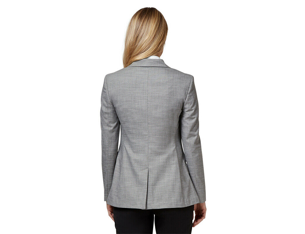 NNT Womens Formal Blazer Half Lined 1 Button Linen Look Jacket  Business CAT1E9-Collins Clothing Co