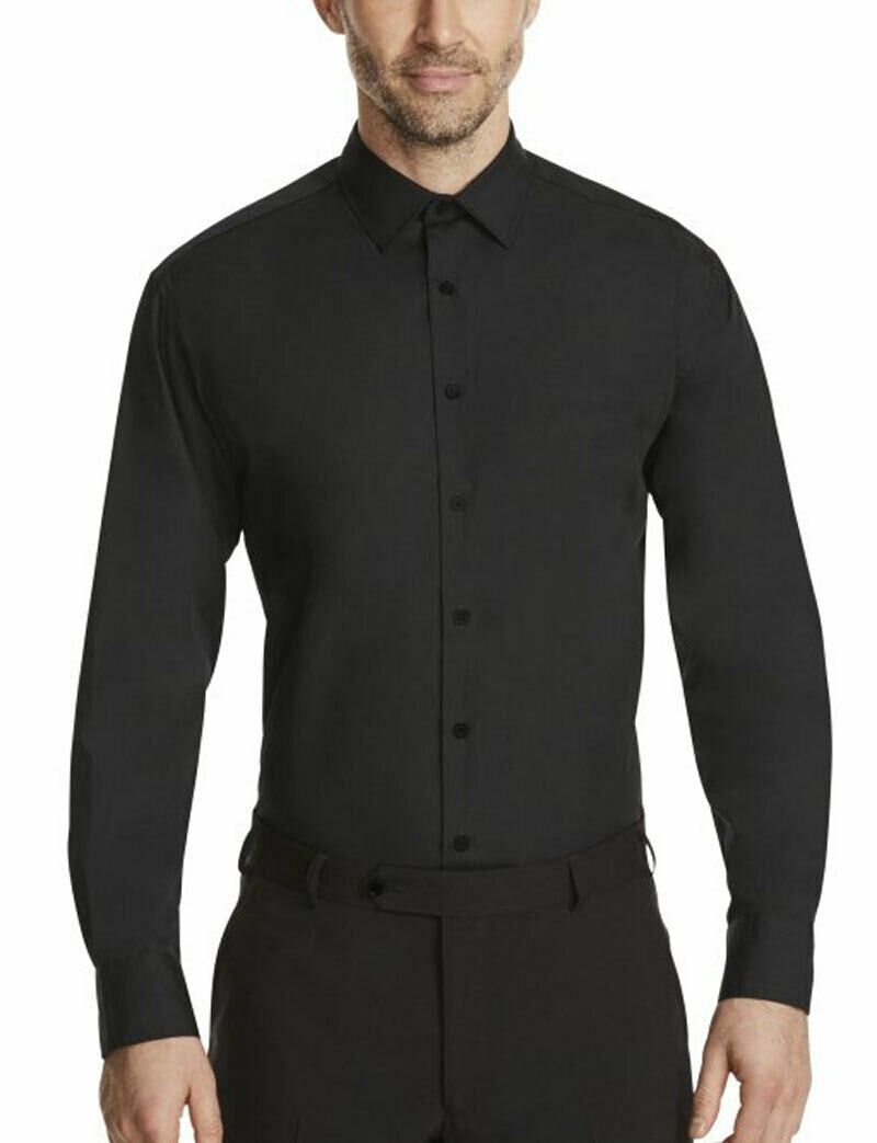 NNT Mens Long Sleeve Honeycomb Cutaway Collar Classic Shirt Business CATJ2S-Collins Clothing Co
