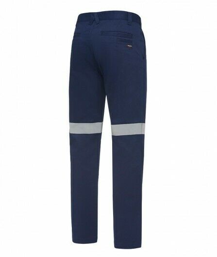 KingGee Mens Reflective Drill Pants Reinforced Stitching Safety Work K53020-Collins Clothing Co