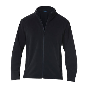 NNT Mens Polar Fleece Zip Jacket Lined Navy Stretch Zip Vest Long Sleeve CATB8S-Collins Clothing Co