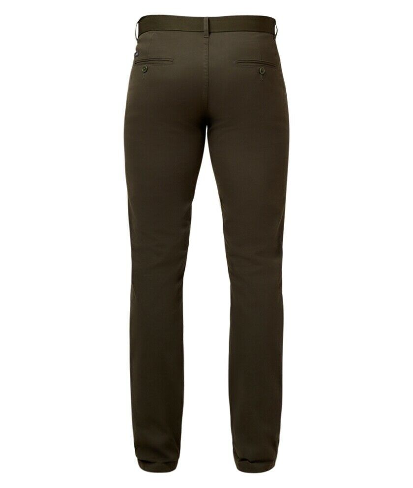 Mens NNT Uniforms Workwear Chino Pants Business Work Smart Casual Stretch CATCH6-Collins Clothing Co