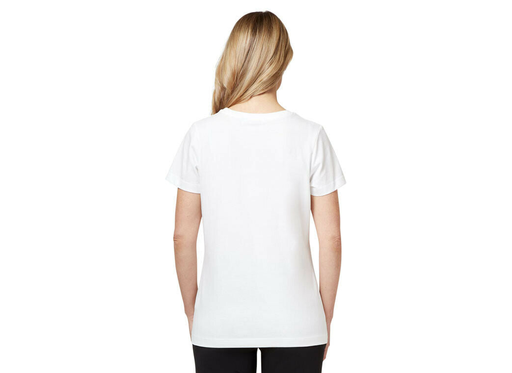 NNT Womens Formal Short Sleeve Crew Neck Tee Classic Fit Cotton Stretch CATUDM-Collins Clothing Co
