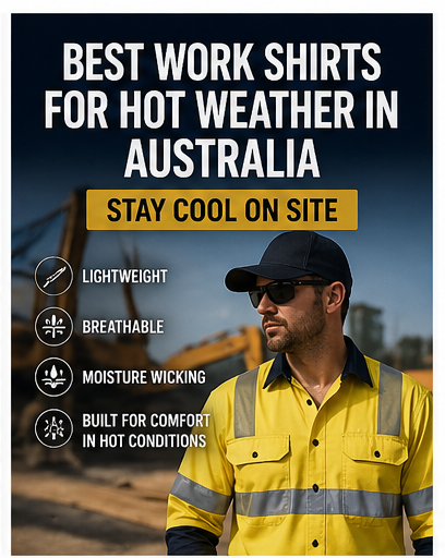 Best Work Shirts for Hot Weather in Australia (Stay Cool on Site)